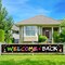2pcs Welcome Back to School Backdrop Banner School Party Decorations